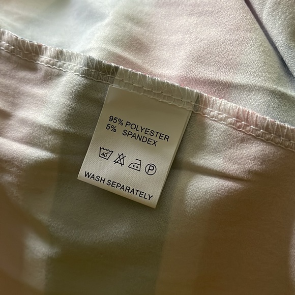 NWOT For G And PL Red White & Blue Stars & Stripes Patriotic Maxi Dress Size L - Picture 5 of 5